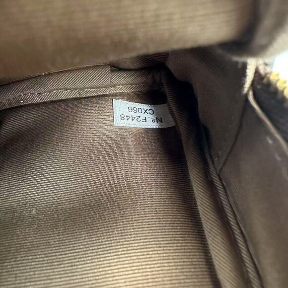 Coach Mini Court Backpack Bag Charm Keychain In Signature Canvas Brown CX066 NWT - Picture 9 of 10